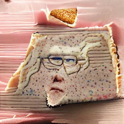 Bernie Sanders as a Poptart Cartoon
