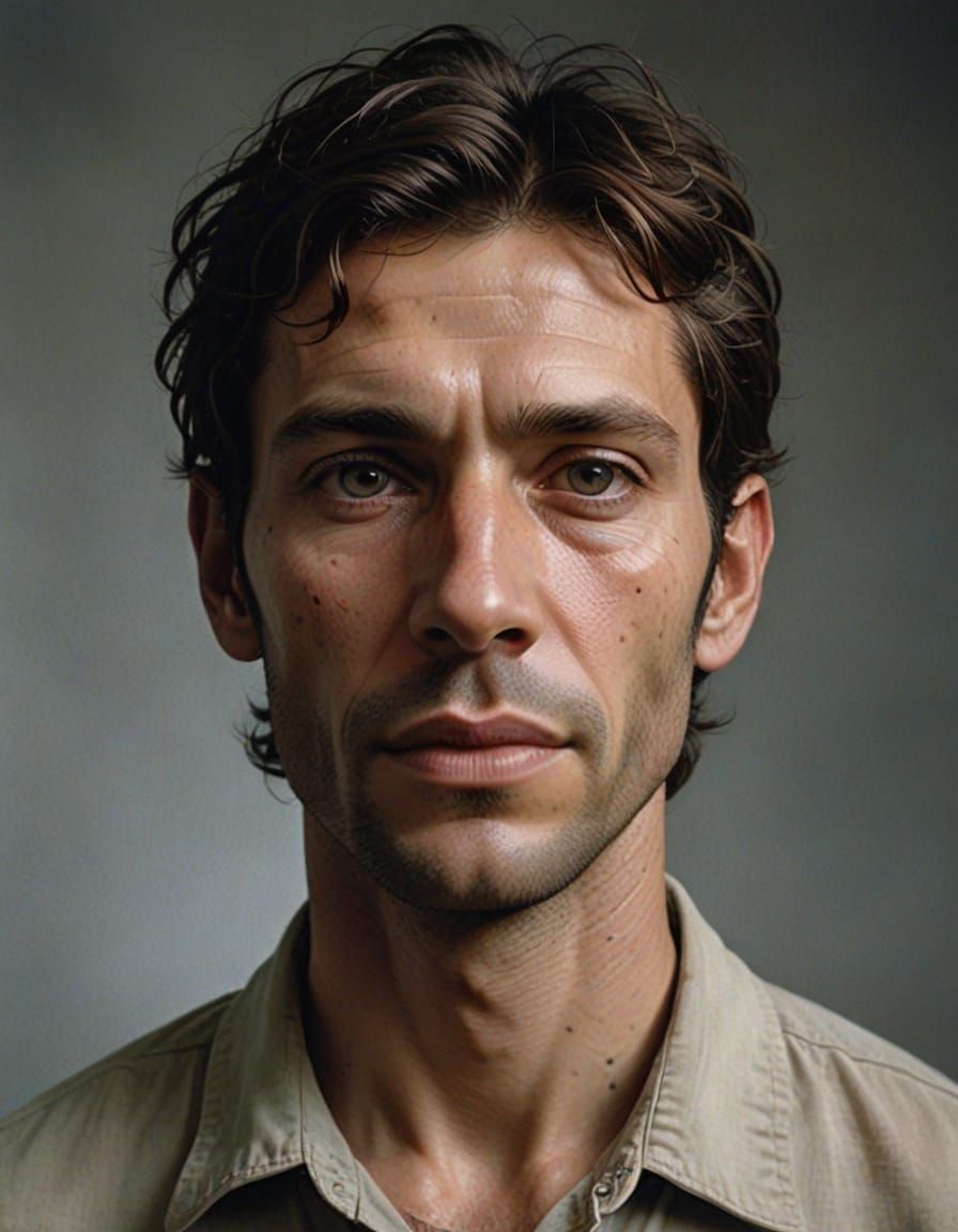 Realistic Portrait of a Human Being