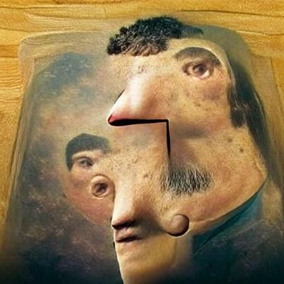 Man with Backwards Face