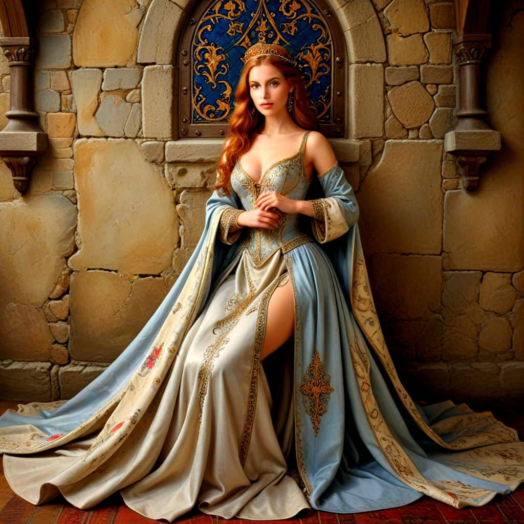 Medieval Masterpiece of Sensual Beauty