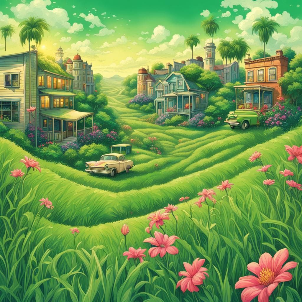 Paradise City: Green Grass and Pretty Girls