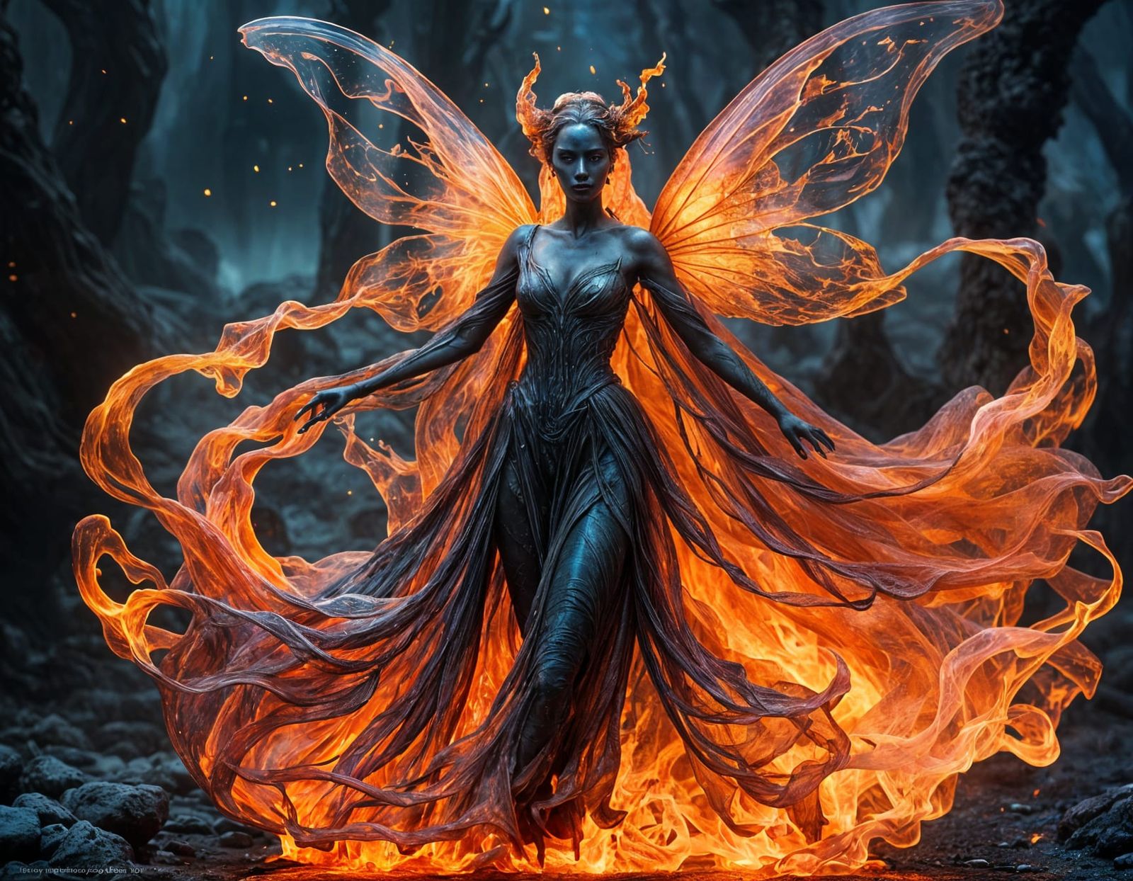 A Creature of Burning Darkness