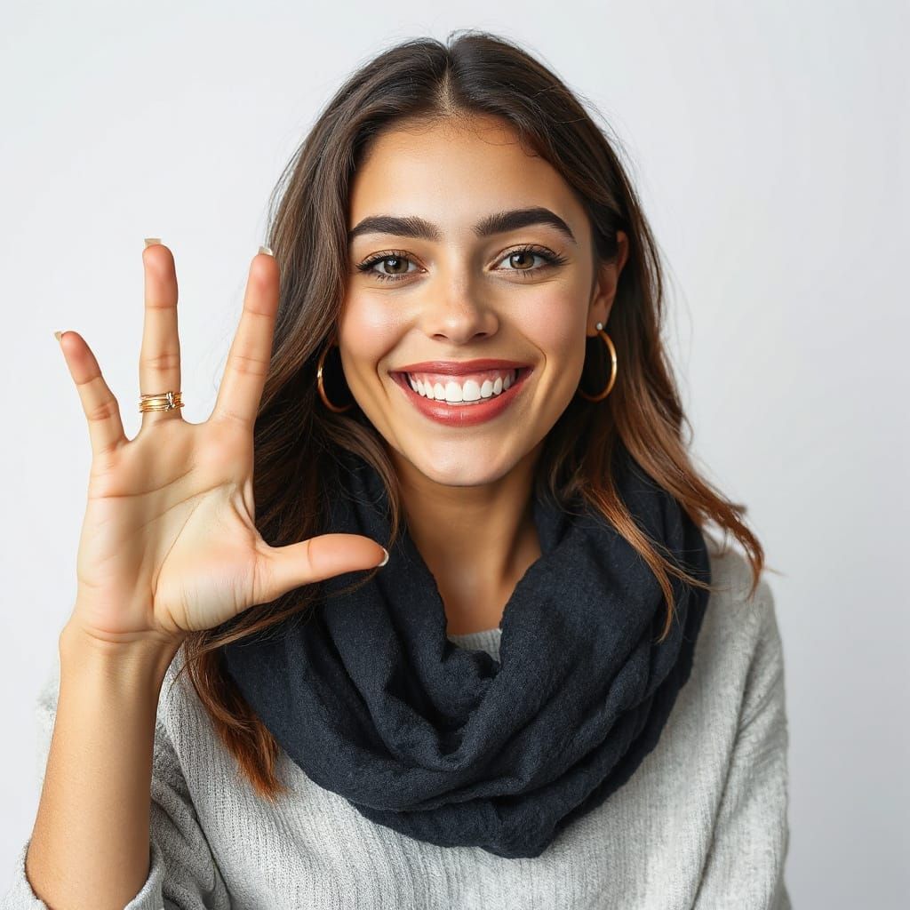 How many fingers am I holding up?