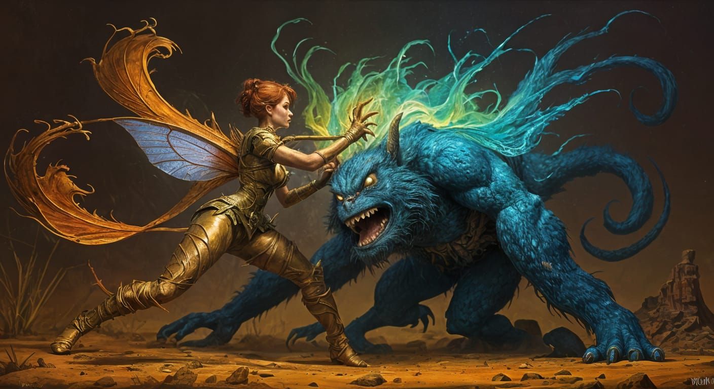 Clash of Realms ... Luminara vs Umbrafang