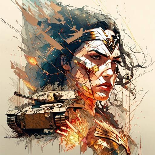 Wonder Woman Illustration