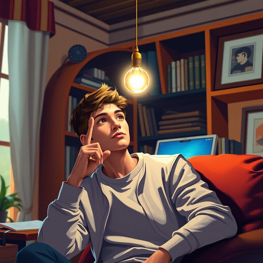 Moment of Epiphany in Futuristic Study