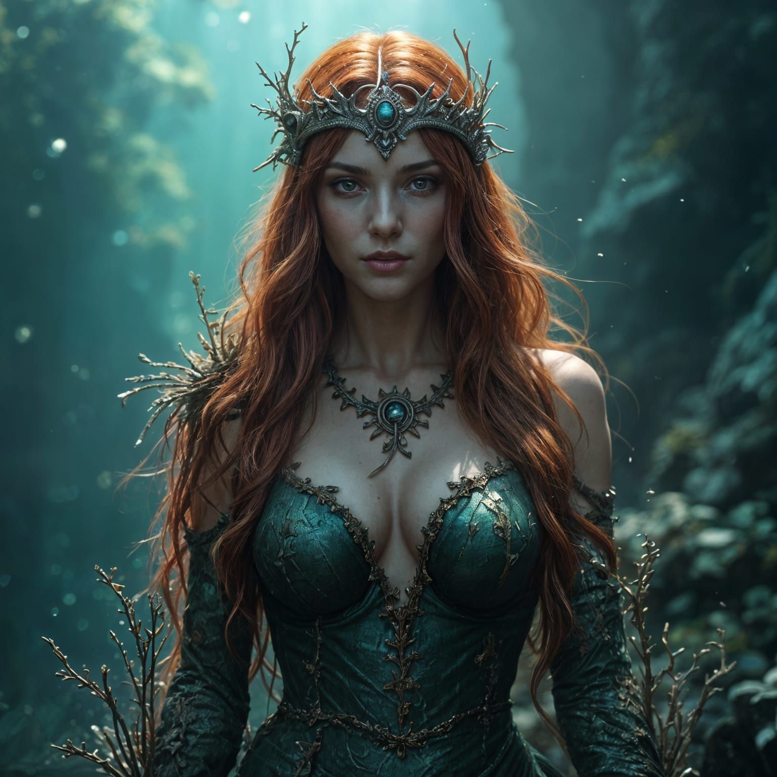 Viking Mermaid Goddess Controls the Seasons