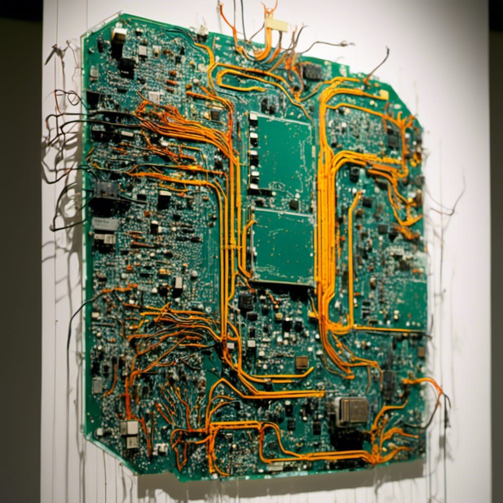 Big Bang Theory in Printed Circuit Board Style
