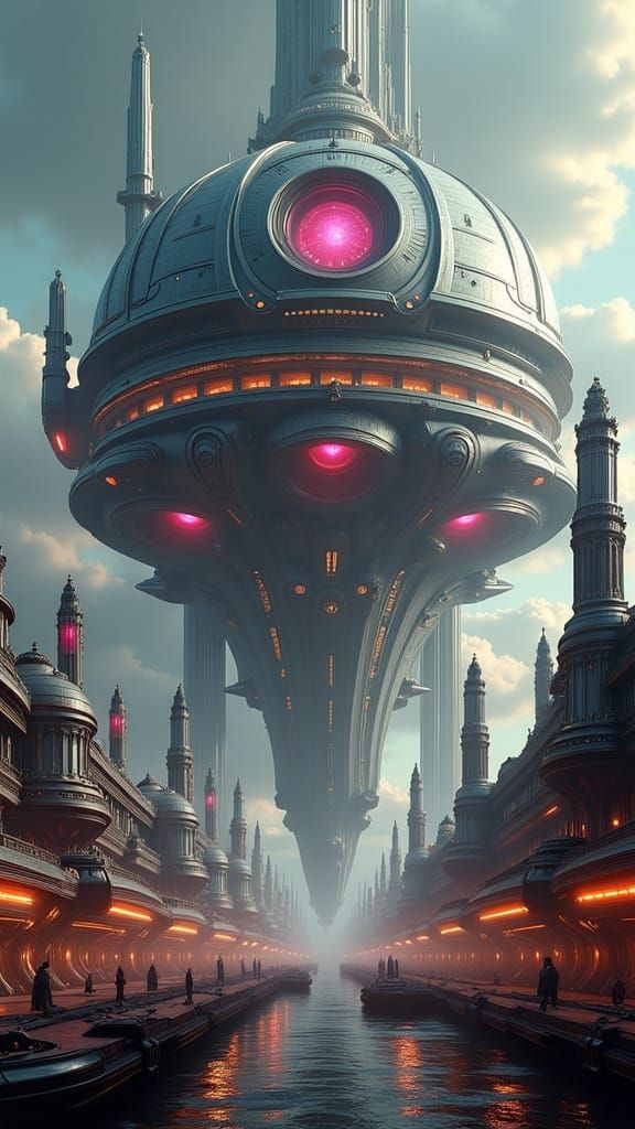 Rhythis' Futuristic Hub: Abandoned Observation Dome Transfor...