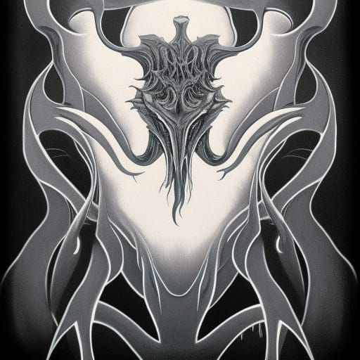 Vorticist Style Eldritch Beast: Arvesthzek