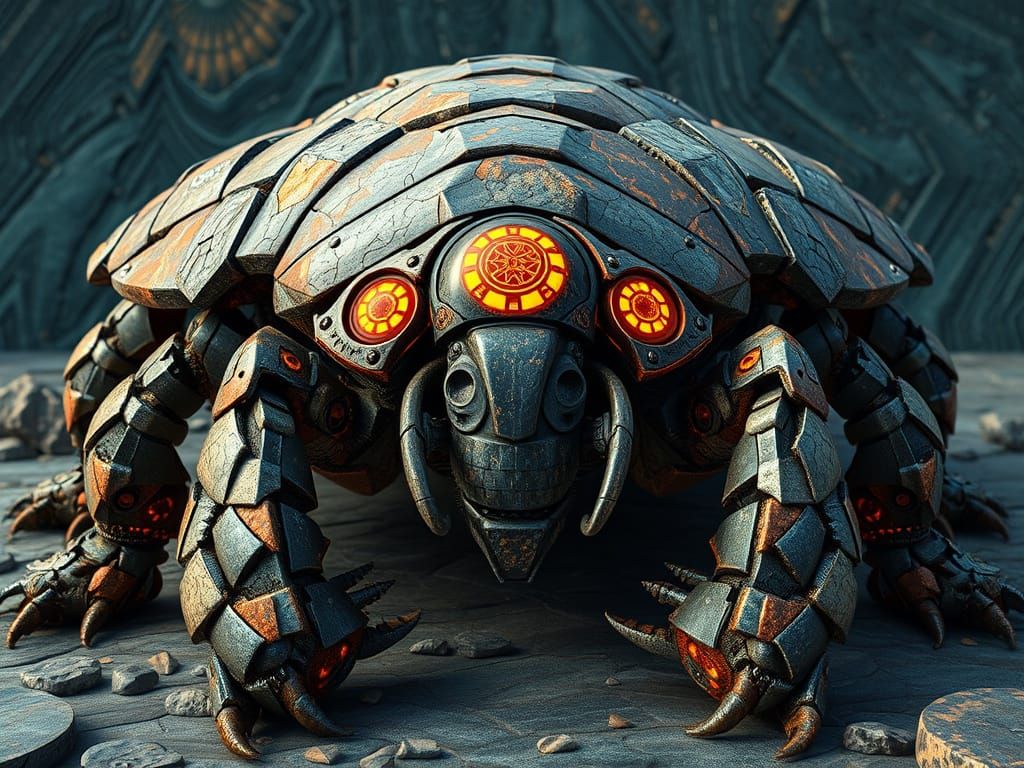 Steinskarabäus