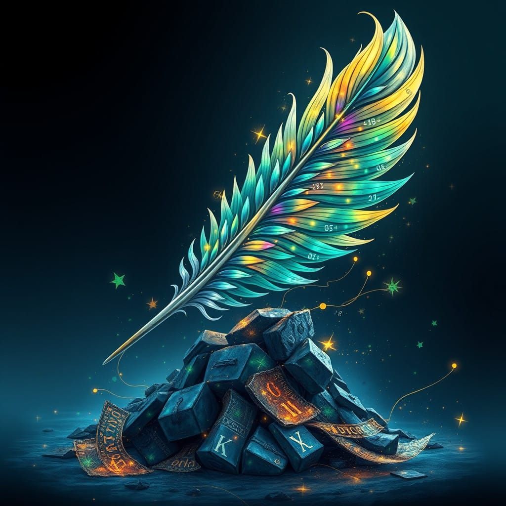 Majestic Quill Conquers Algebraic Chaos in Vibrant, Unreal E...