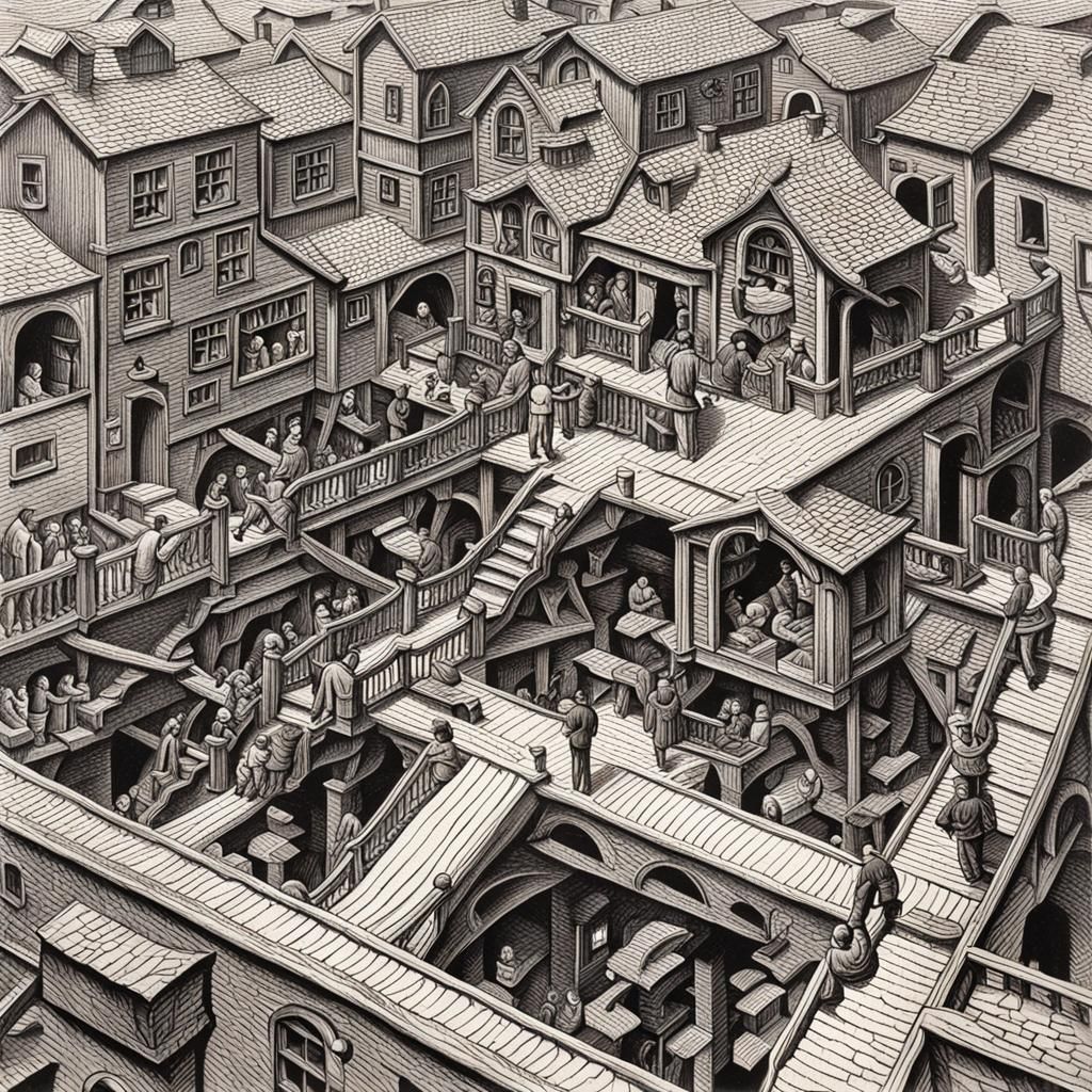Impossible Geometry in the Style of M.C. Escher