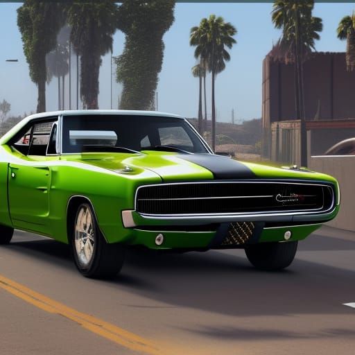 Dominic Toretto's Charger R/T: Fast & Furious Concept Art