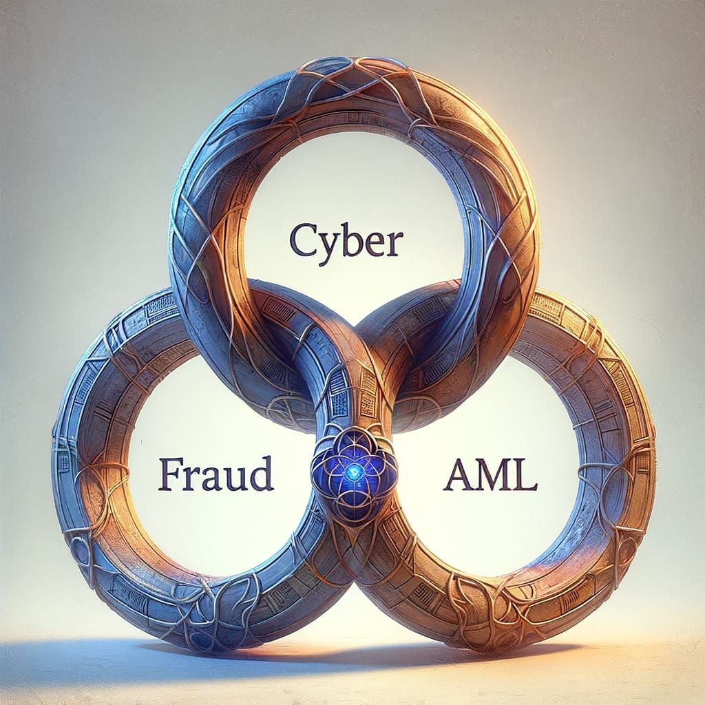 Interconnected Rings: Cyber, Fraud, AML in Matte Painting St...