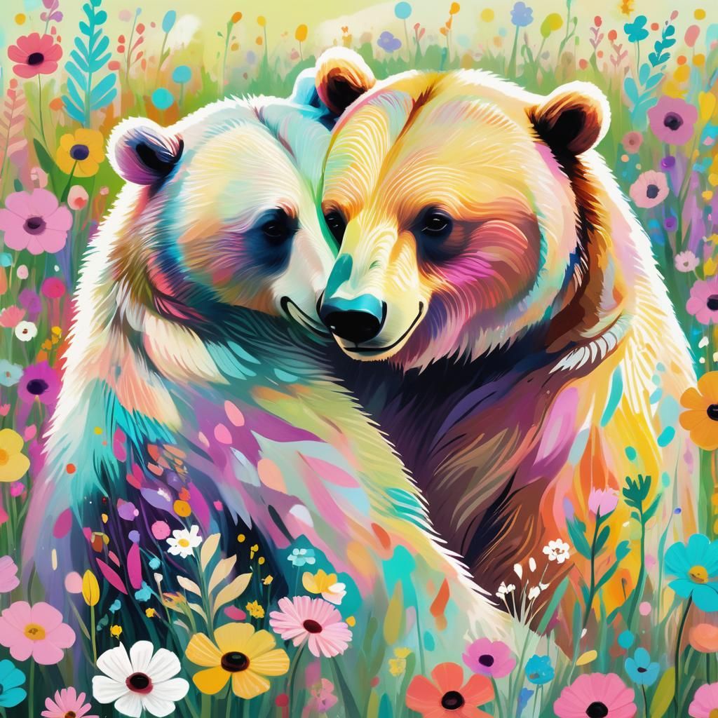 Emoji bears 🥰 made by masal