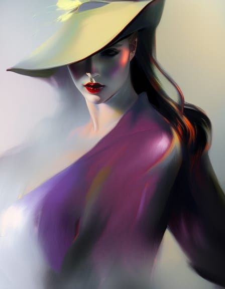 Dramatic Portrait with Dynamic Lighting