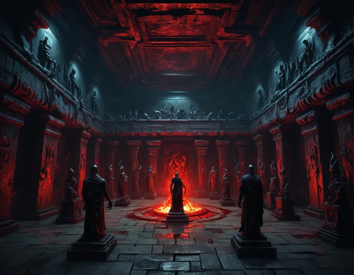 Dark Fantasy Dungeon of Tormented Souls