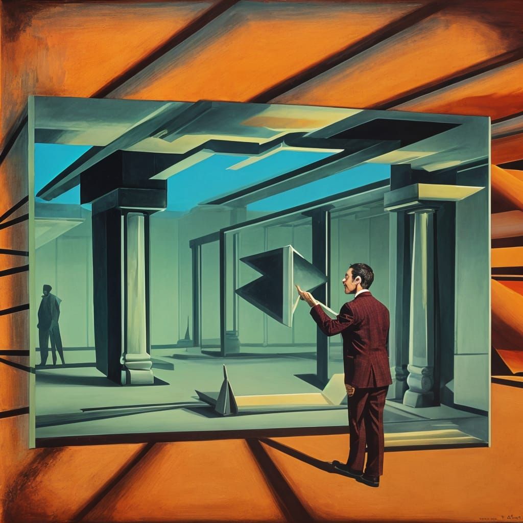 something bizarrely rational visually speaking