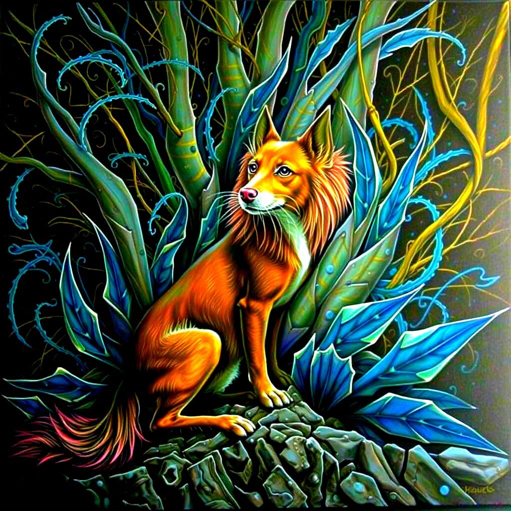 AI Image of a Canine