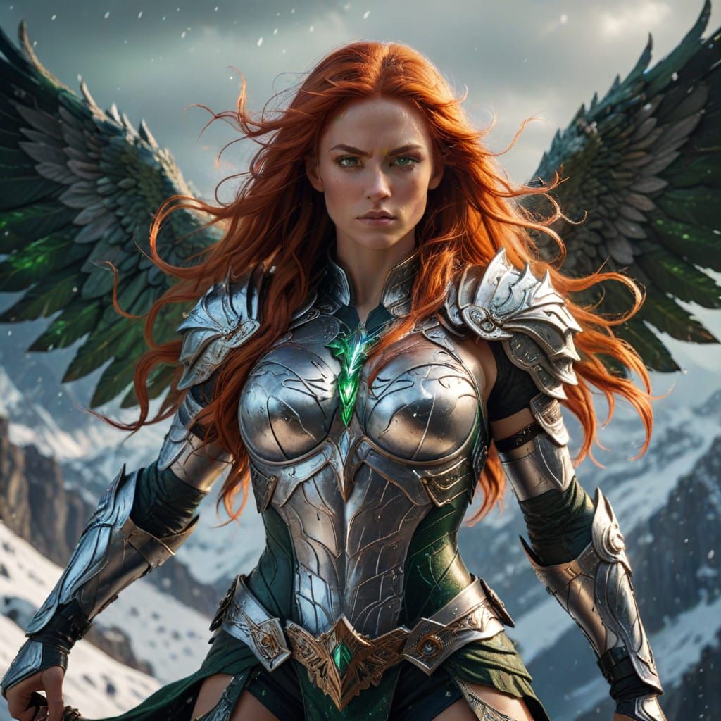 Valkyrie of Lightning, Epic Splash Art