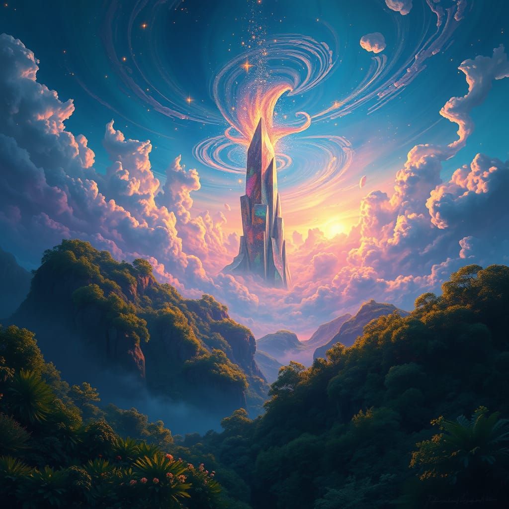 Dreamlike Landscape in 8k Resolution with Intricate Details