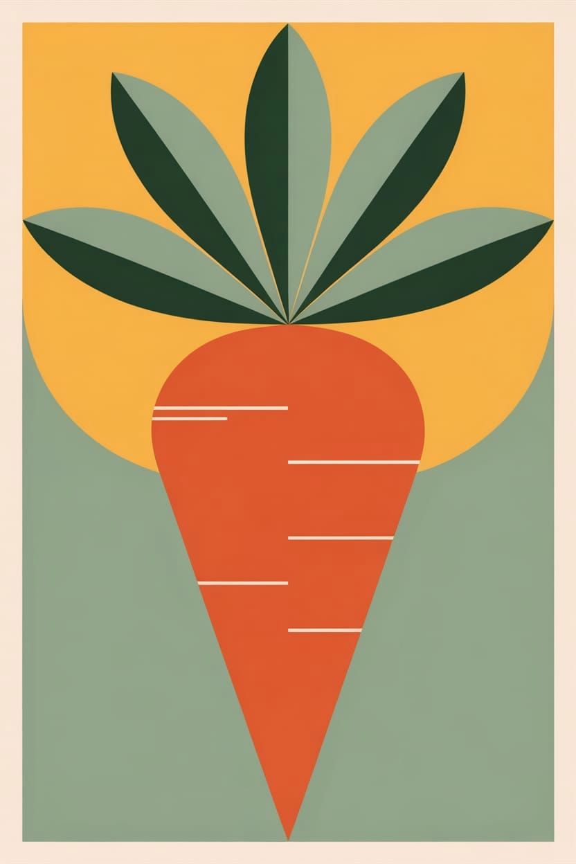 Bauhaus Inspired Minimalist Art Print