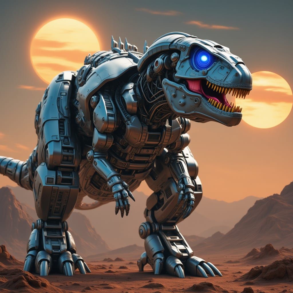 Tyrannosaurus Robot