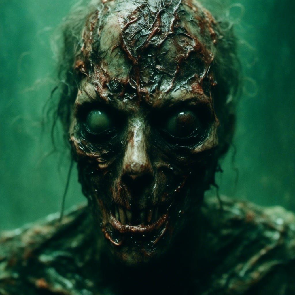 Cronenberg-inspired Body Horror Close Up