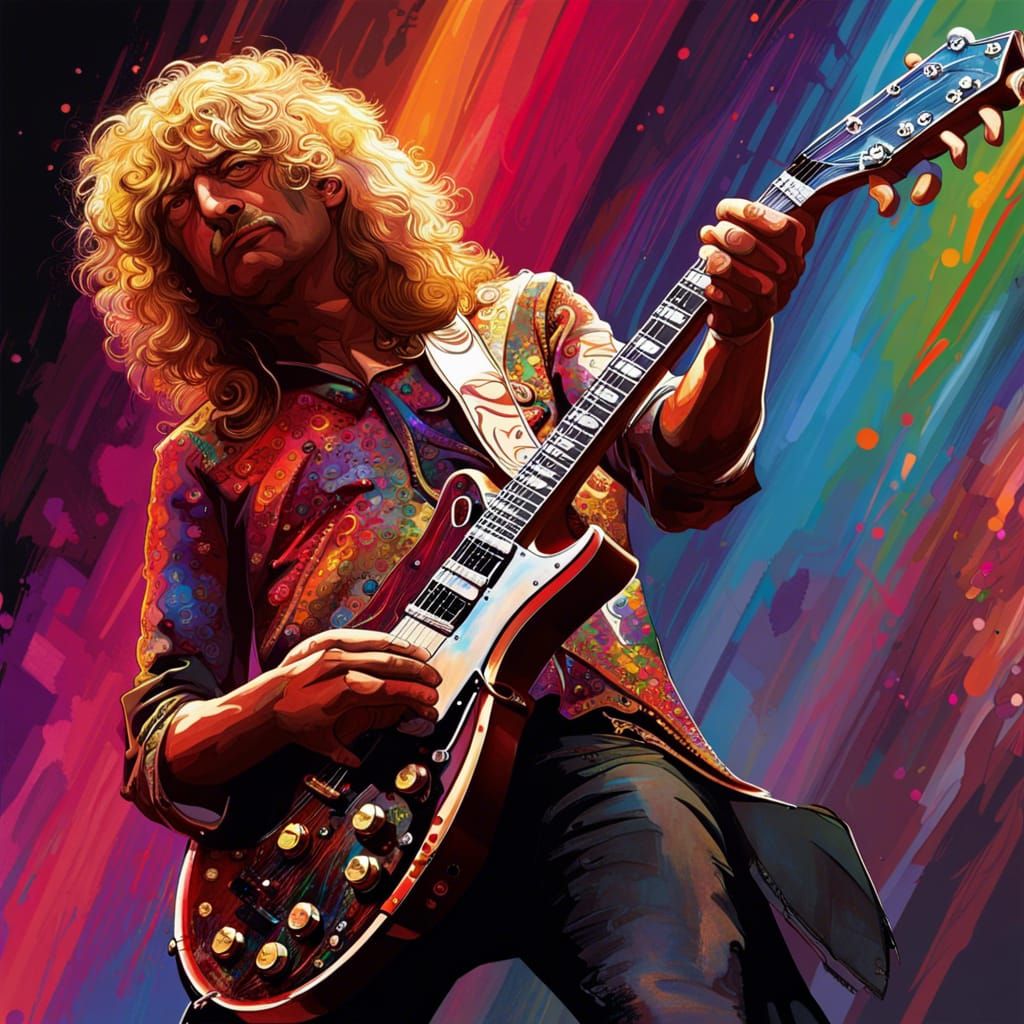 Hyperrealistic Colorful Portrait with Dramatic Lighting