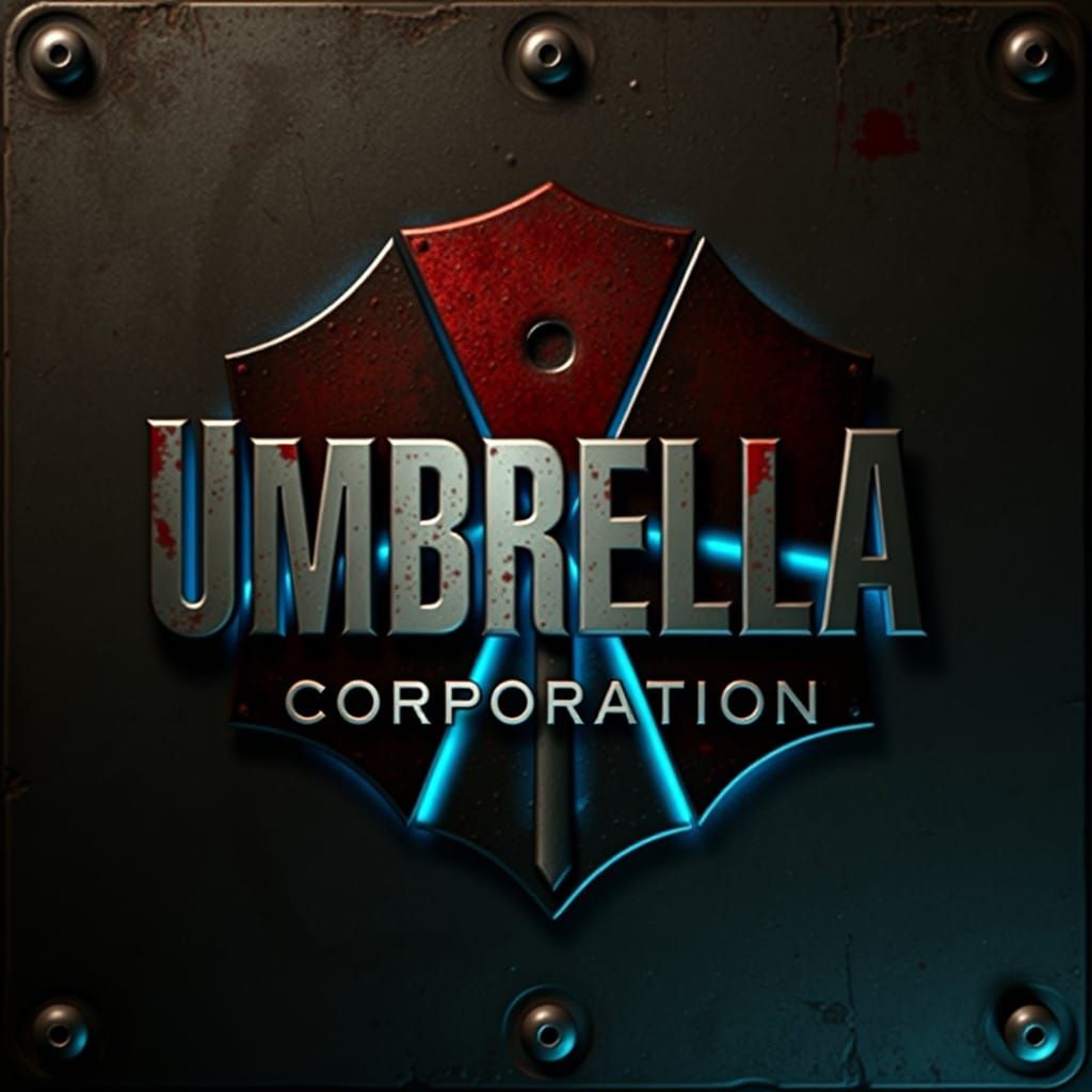 Dark Industrial Logo in Gothic Style