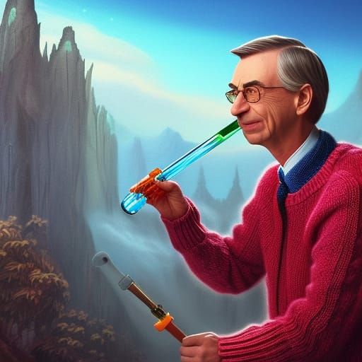 Detailed Matte Painting in Deep Color