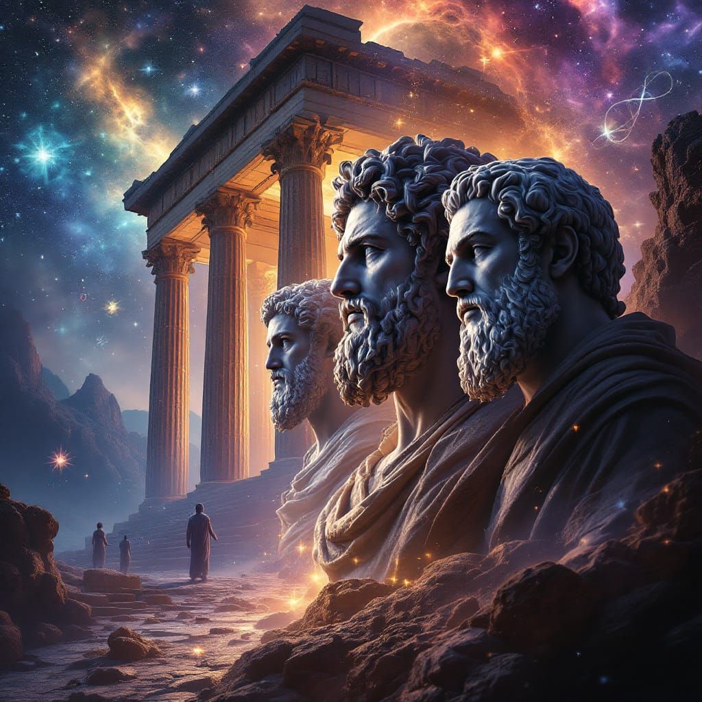 Ancient Greek Temple Meets Cosmic Future: Math & Science Ori...