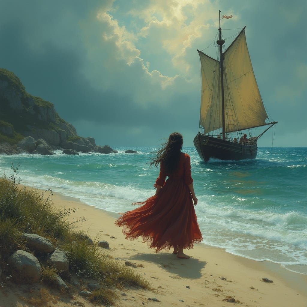 Woman's Desperate Journey to the Otherworld