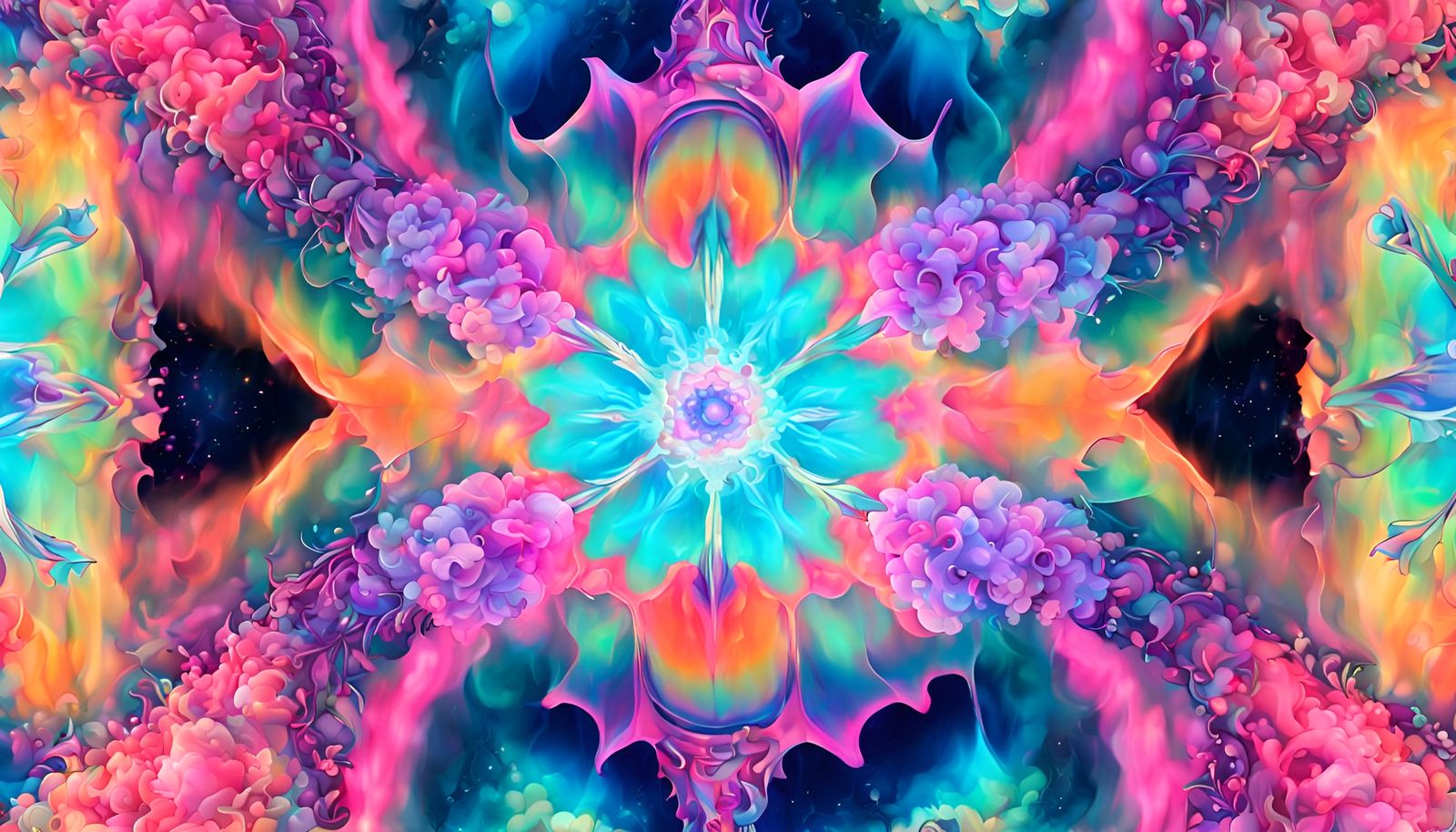 Ethereal Abstract 3D Design in Pastel Colors