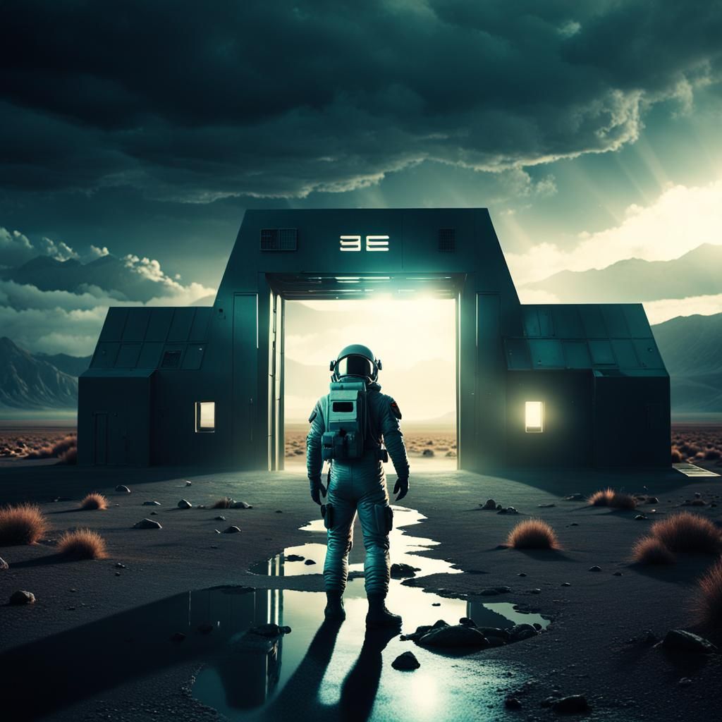 Astronaut Uncovers Secret Entrance in Area 51