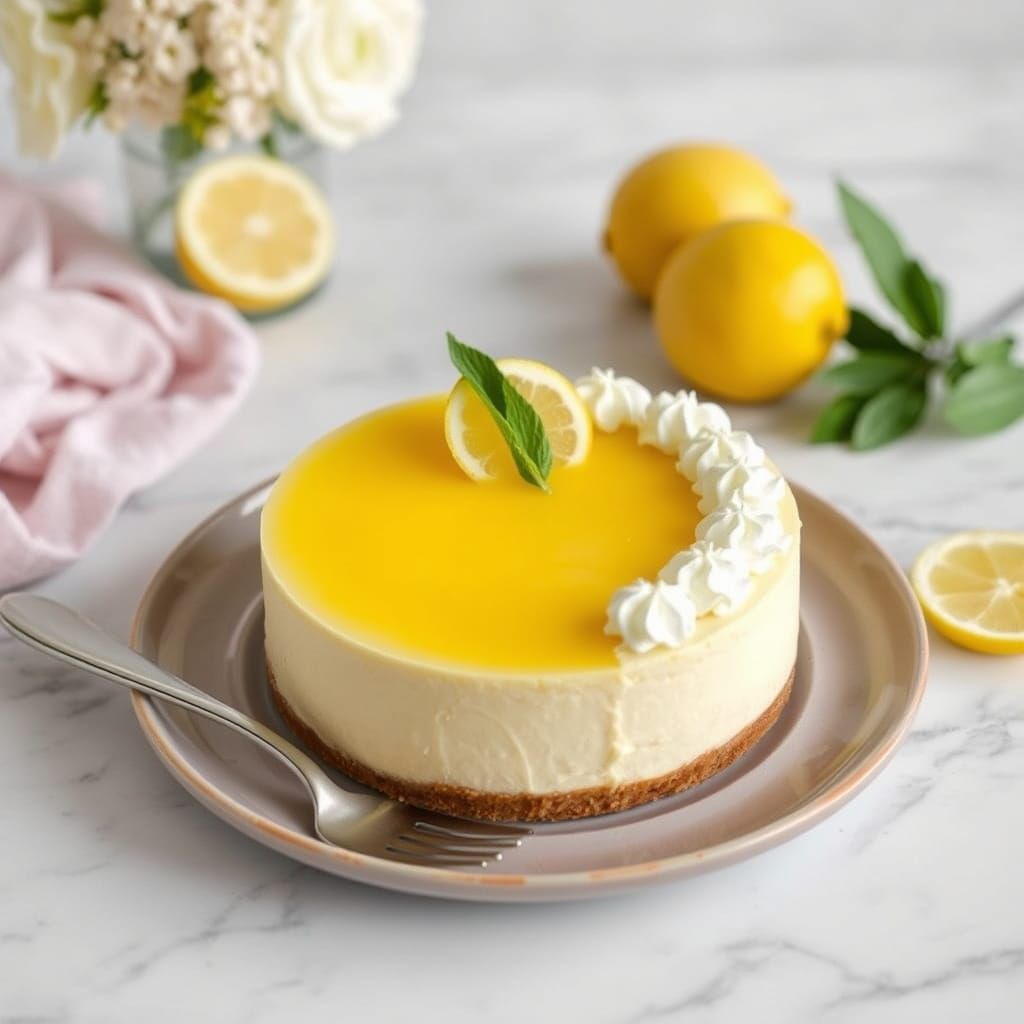 LEMON CHEESECAKE