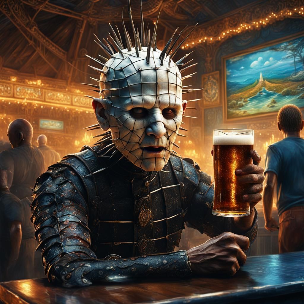 Pinhead Vacations at Spring Break: Digital Matte Painting