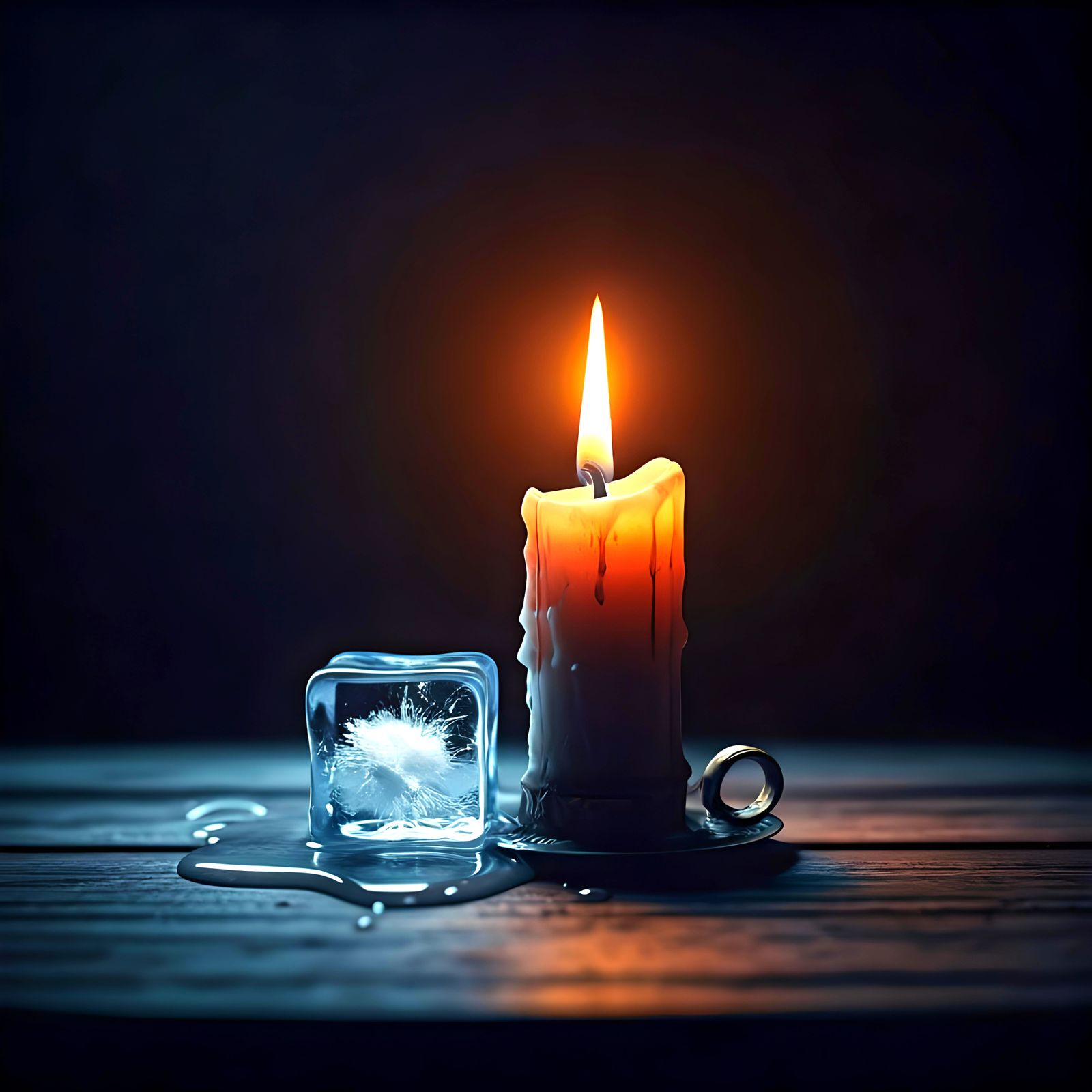 Ice Cube vs Candle: A Paradoxical Battle