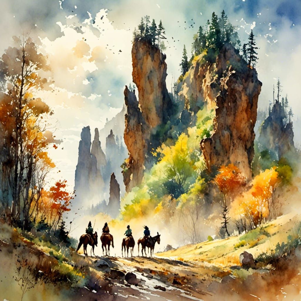 In The Land Of The Native American Indian