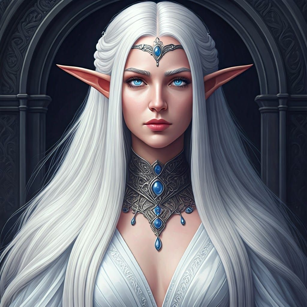 Half-elf woman