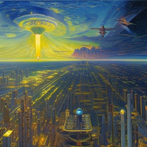 Reality Bending Mothership and Scout Ships