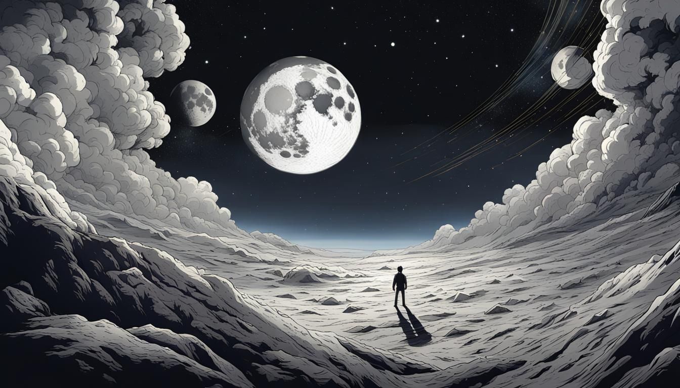 Manga Hero Watches Spaceship Invasion