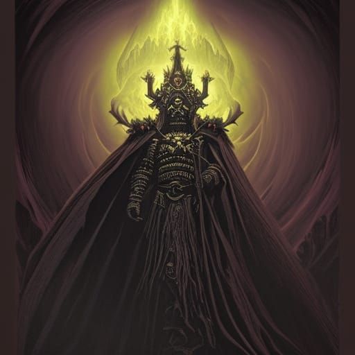 Lich King's Occult Crown: Dark Fantasy Masterpiece