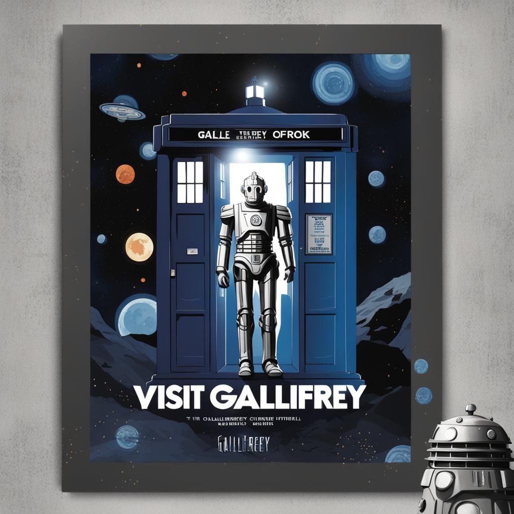 Visit Gallifrey: Cyberman in the TARDIS