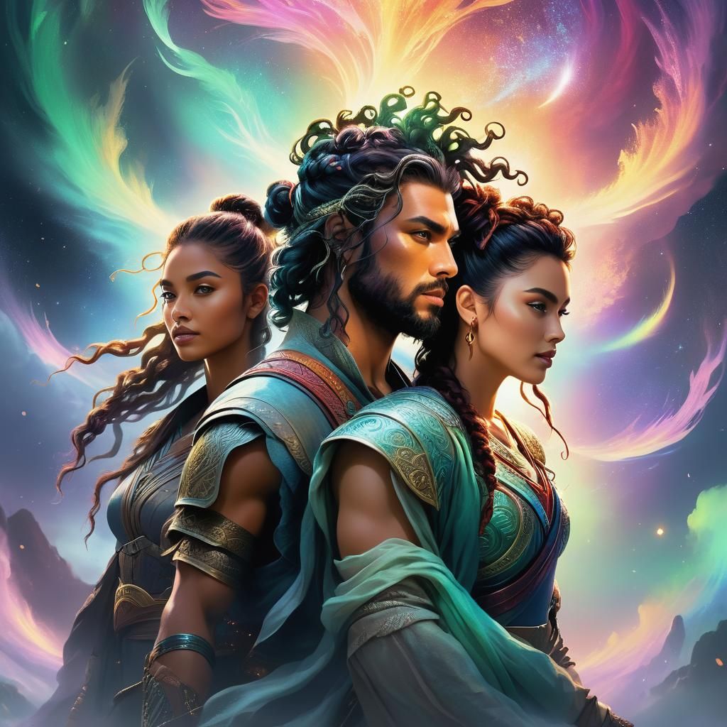 Mystical Lovers in High-Fantasy Setting