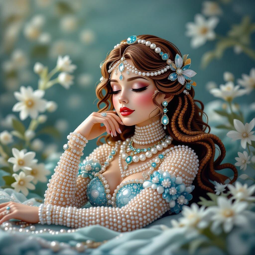 A Bead's Dream Made Entirely of Beads