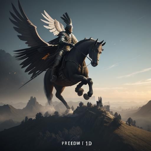 Epic 3D Render of Freedom and Peace