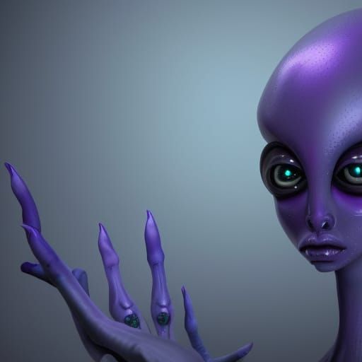 Lost Alien Lady in High Definition