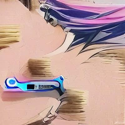 Sharp Straight Razor Close-Up